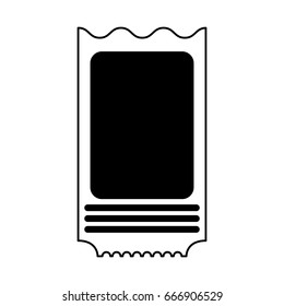 blank ticket icon image 