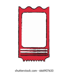 blank ticket icon image 