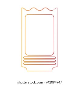blank ticket icon image