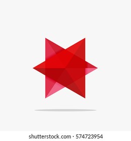 Plantilla de negocio de diseño triangular en blanco, fondo infográfico