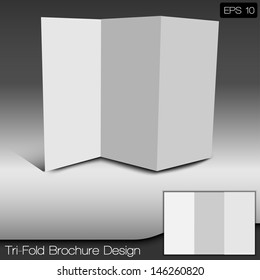 Blank Tri-Fold Brochure