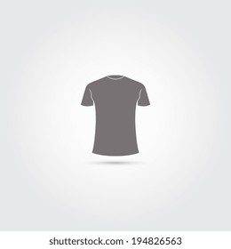 Blank t-shirt template - Vector