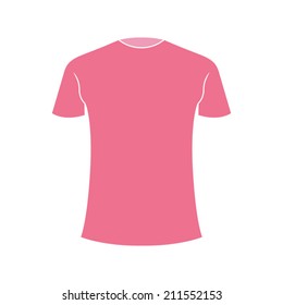 Blank t-shirt template - Vector