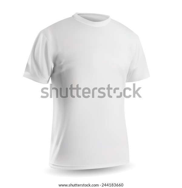 Blank Tshirts Template Stock Vector (Royalty Free) 244183660 | Shutterstock