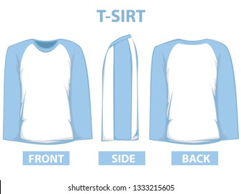 Blank T-sirt Mokup Template