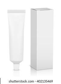 Blank Tube With Box For Toothpaste