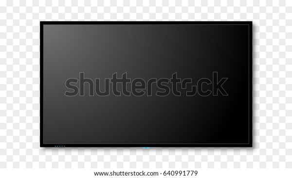 Blank Tv Screen Vector Design Digital Stock Vector Royalty Free