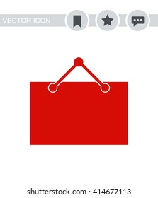 Blank vector icon.