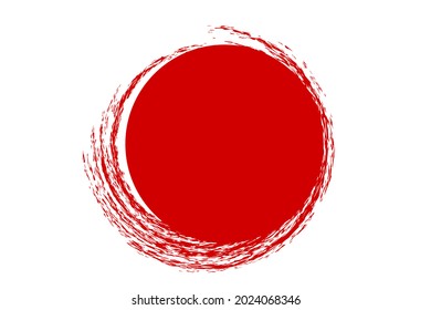 Blank Vector Template Background, Indonesia Independence Day in august element design with crayon effect
