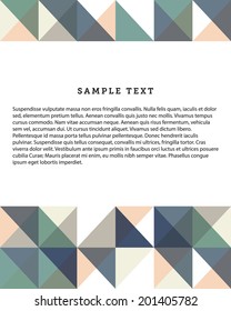 Blank Vector Template Design
