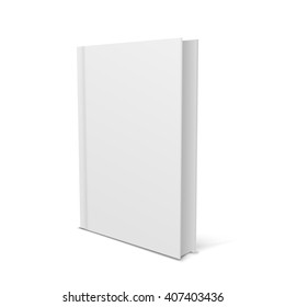 Blank vertical book 