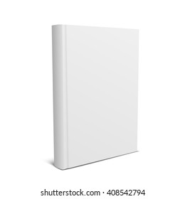 Blank vertical book