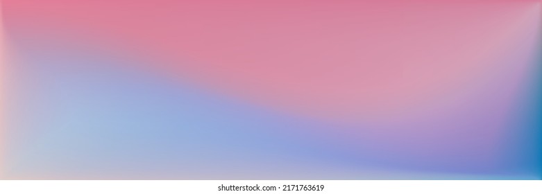 Malla de gradiente ondulada vívida en blanco. Fondo Desdibujado De Color. Malla de gradiente ondulado de color agua. Fondo horizontal brillante multicolor. Ilustración de la superficie suave natural del arcoiris oscuro.