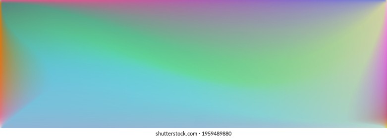 Blank Vibrant Wavy Gradient Mesh. Rainbow Natural Smooth Surface Backdrop. Dark Office Background. Multicolor Vivid Colorful Smooth Surface Illustration. Bright Color Water Wavy Gradient Mesh.