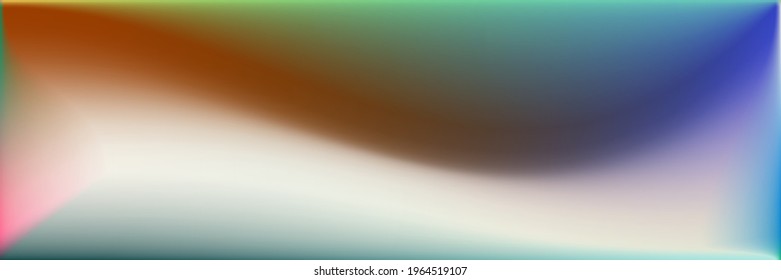 Malla de degradado de onda oscura blanca y intensa. Fondo de la Oficina del Arcoiris. Fondo de líneas horizontales multicolor de agua. Ilustración De Textura Borrosa De Color Luminoso Natural. Malla de degradado ondulada vibrante y colorida.