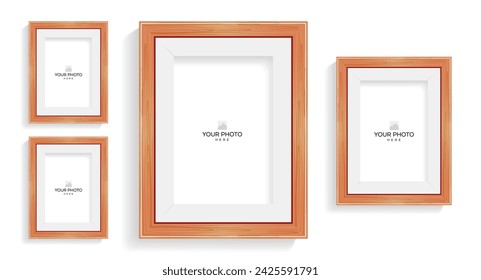 Blank wall hanging decor photo frame 