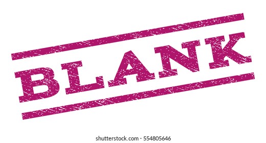 Blank watermark stamp. Text caption between parallel lines with grunge design style. Rubber seal stamp with scratched texture. Vector purple color ink imprint on a white background.