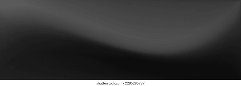 Blank Wavy Gradient Mesh. Black and white  Gray Blurred Background. Grey Monochromatic Smooth Surface Backdrop. Silver Blurred Texture Illustration. Metallic Natural Wavy Gradient Mesh.