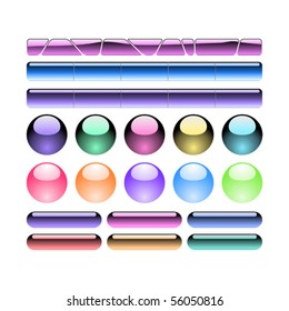 Blank web buttons