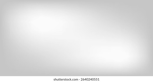 Blank white background with soft gradient texture. VECTOR ILUSTRATION