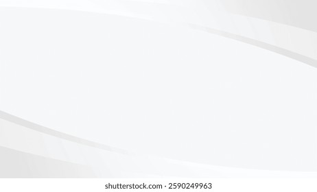 Blank White Background with Subtle Geometric Gradient Design