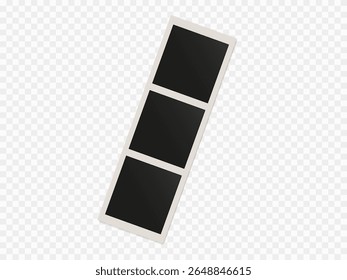 Blank white photo frame, vintage postcard photo frame mockup with highlighted shadow, realistic, set, photo, mockup, image, frame, card, vector, png.