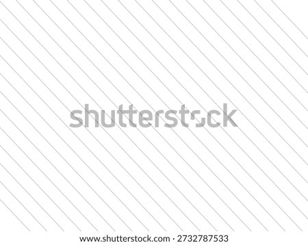 A blank white sheet of lined notebook paper with a spiral edge and ruled document texture for school or office memo design