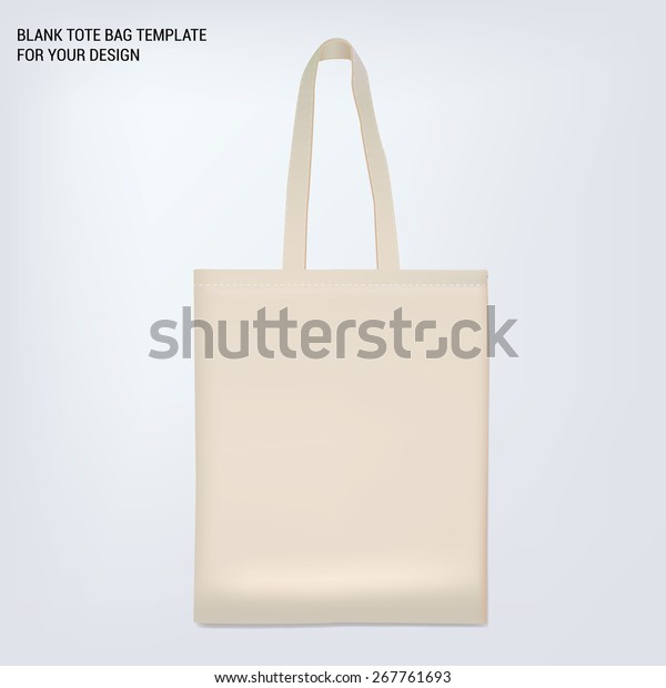 blank white tote bags