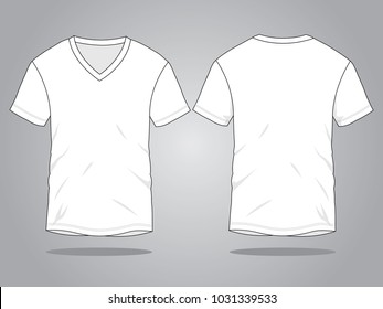 Canada Outline V-Neck T-Shirt 