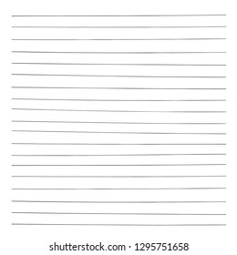 Blank white worksheet exercise book, Squared paper, hand drawn design, Vector EPS 10 illustration