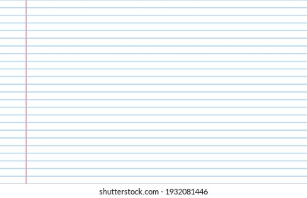 Blank white worksheet exercise book and back to school vector design.
