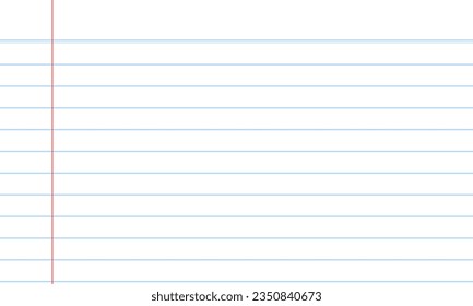 Blank white worksheet exercise book and back to school vector design.