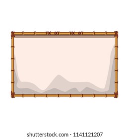 Blank wooden sign