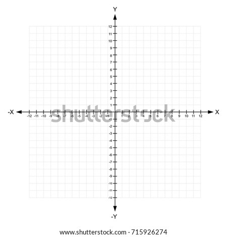 blank x and y axis Cartesian coordinate plane with numbers with dotted line on white background vector
illustration
