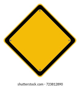 Yellow Sign On Wooden Background Vector Stock Vector (Royalty Free ...