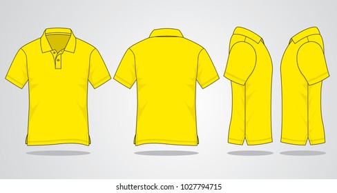 1,918 Polo Shirt Yellow Stock Vectors, Images & Vector Art | Shutterstock