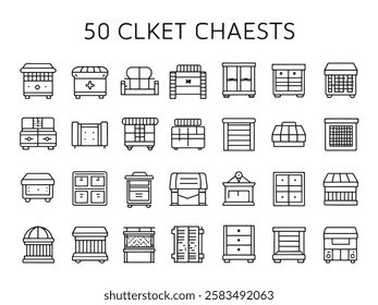 Blanket Chest Icon Perfect for Organization