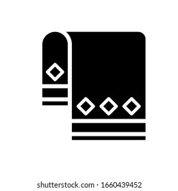 plantilla vectorial de diseño de icono de manta
