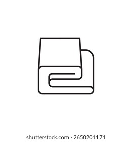 blanket icon illustration element design