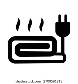 Ícone em aberto ilustração vetor modelo de design