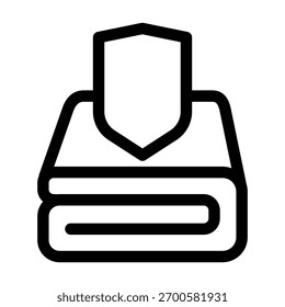 Icono de manta ilustración Vector diseño Plantilla