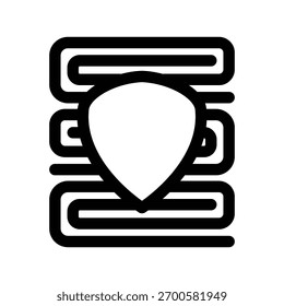 Icono de manta ilustración Vector diseño Plantilla
