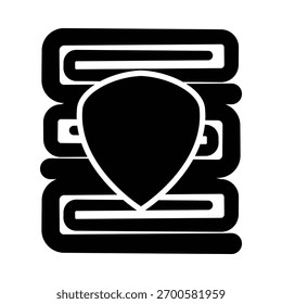 Ícone em aberto ilustração vetor modelo de design