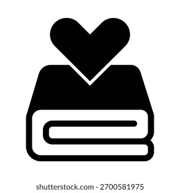 Blanket icon illustration vector design template