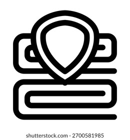 Decke Symbol Illustration Vektor Design Vorlage