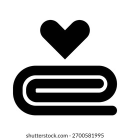 Icono de manta ilustración Vector diseño Plantilla