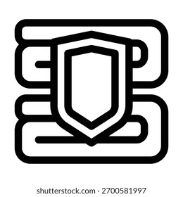 Ícone em aberto ilustração vetor modelo de design