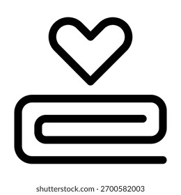 Icono de manta ilustración Vector diseño Plantilla