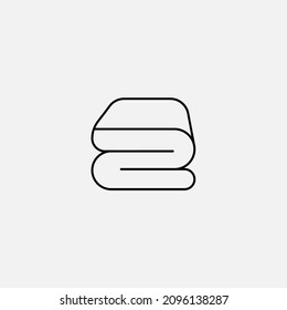 Blanket icon sign vector,Symbol, logo illustration for web and mobile
