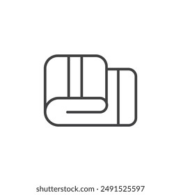Blanket icon symbol design collection